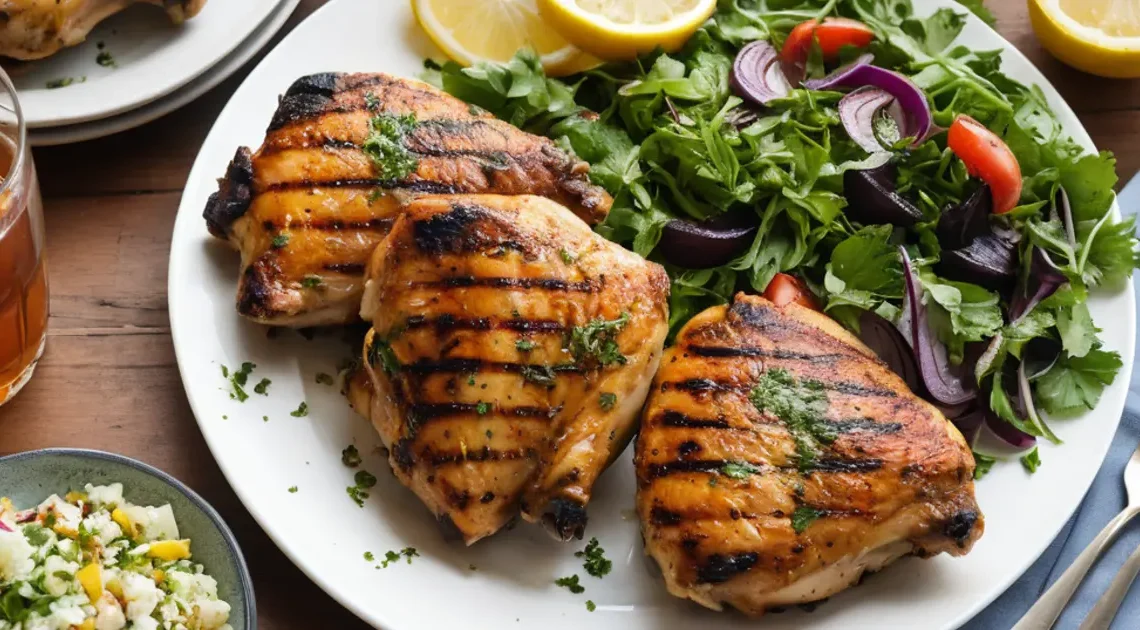 How long to grill chicken thighs for perfect results.