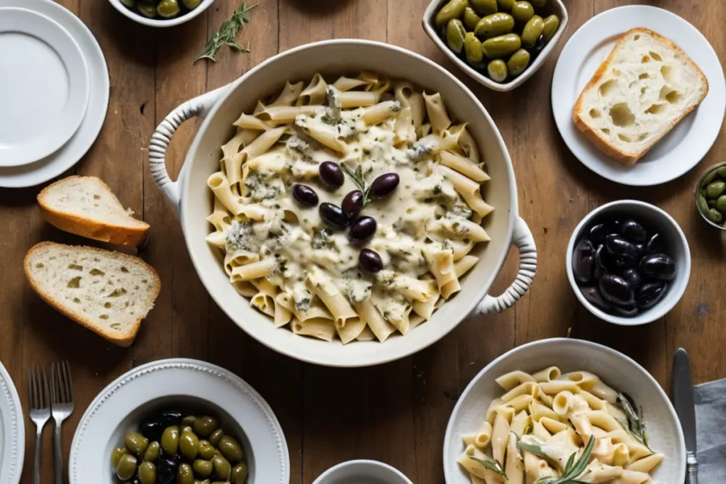 Discover the creamy comfort of Boursin cheese pasta. 