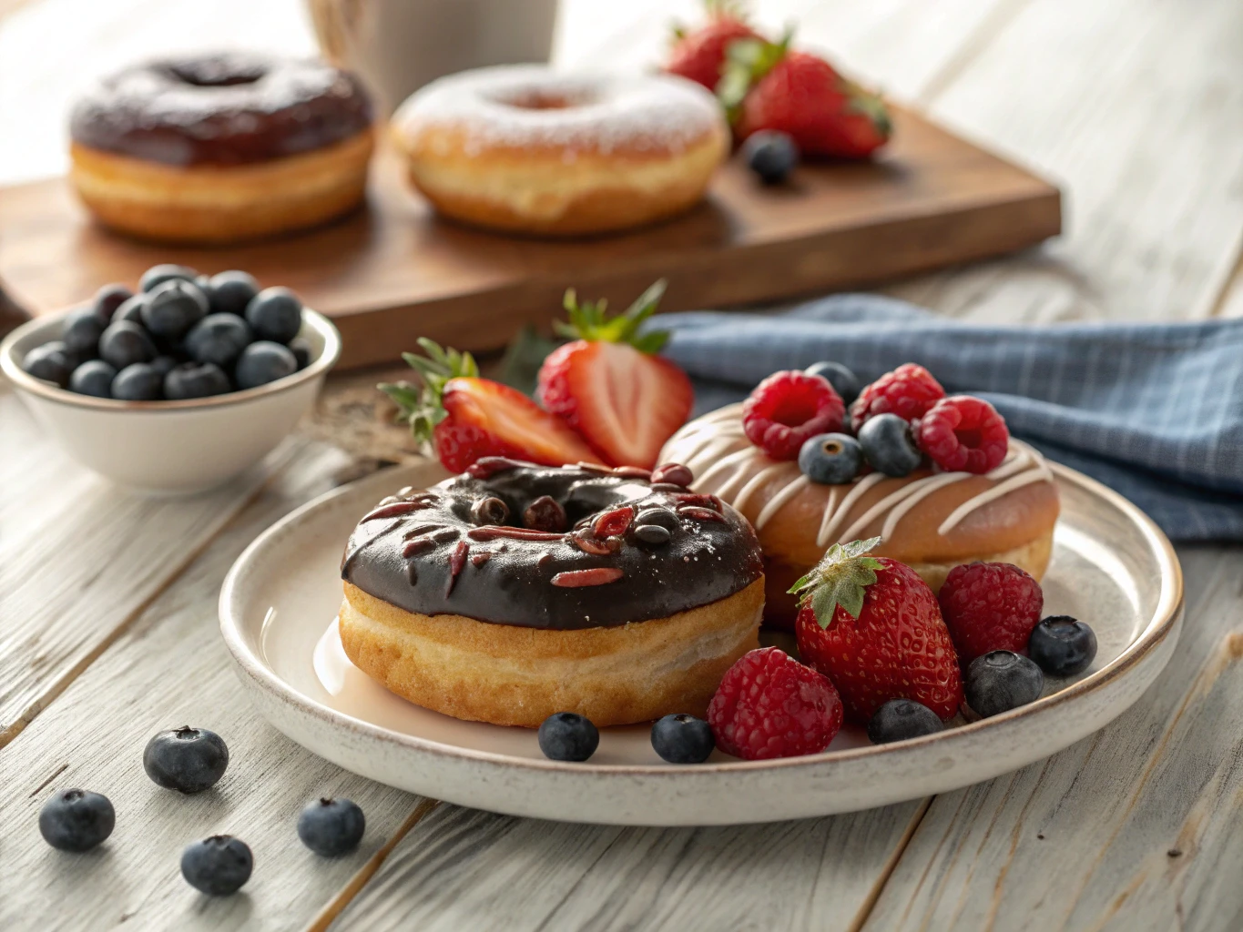 A variety of Legendary Protein Pastries including chocolate, blueberry, and strawberry flavors.