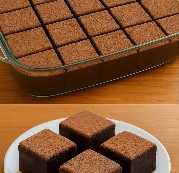 Delicious 3-ingredient chocolate dessert served in a bowl