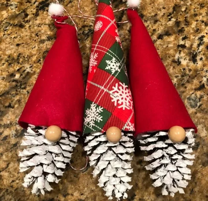 Decorative Christmas gnomes for festive holiday decor