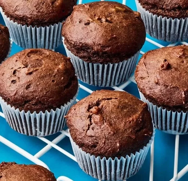 Delicious Protein Chocolate Muffins for a healthy snack or breakfast