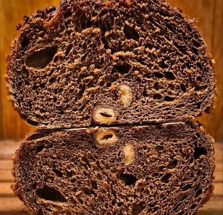 Freshly baked weekend bread with a golden crust and soft interior.